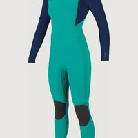 Hyperfreak Plus 3/2mm Chest Zip Full Wetsuit | Light Green