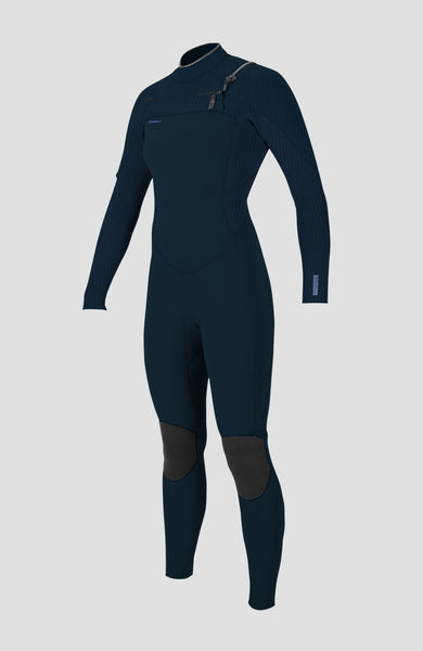 Hyperfreak 2mm Chest Zip Shortsleeve Full Wetsuit | BLACK