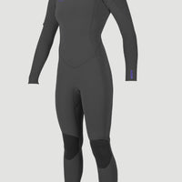 Hyperfreak 4/3mm+ Chest Zip Full Wetsuit | GUNMTL/GUNMTL