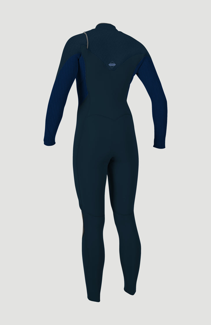 Hyperfreak Plus 4/3mm Chest Zip Full Wetsuit | SHADE/NAVY