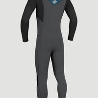 Hyperfreak 4/3mm+ Chest Zip Full Wetsuit | Grey