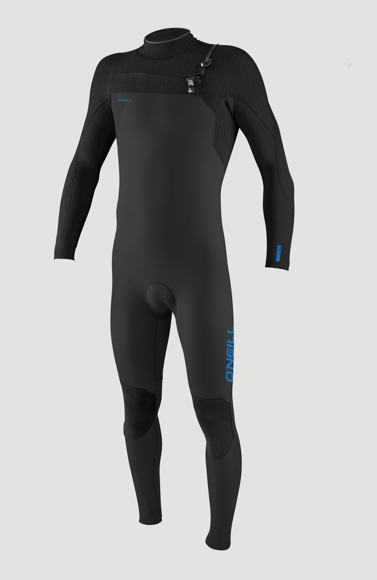Hyperfreak Plus 4/3mm Chest Zip Full Wetsuit | Raven