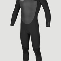 Epic 3/2mm Chest Zip Full Wetsuit | BLACK/BLACK