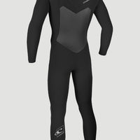 Epic 3/2mm Chest Zip Full Wetsuit | BLACK/BLACK