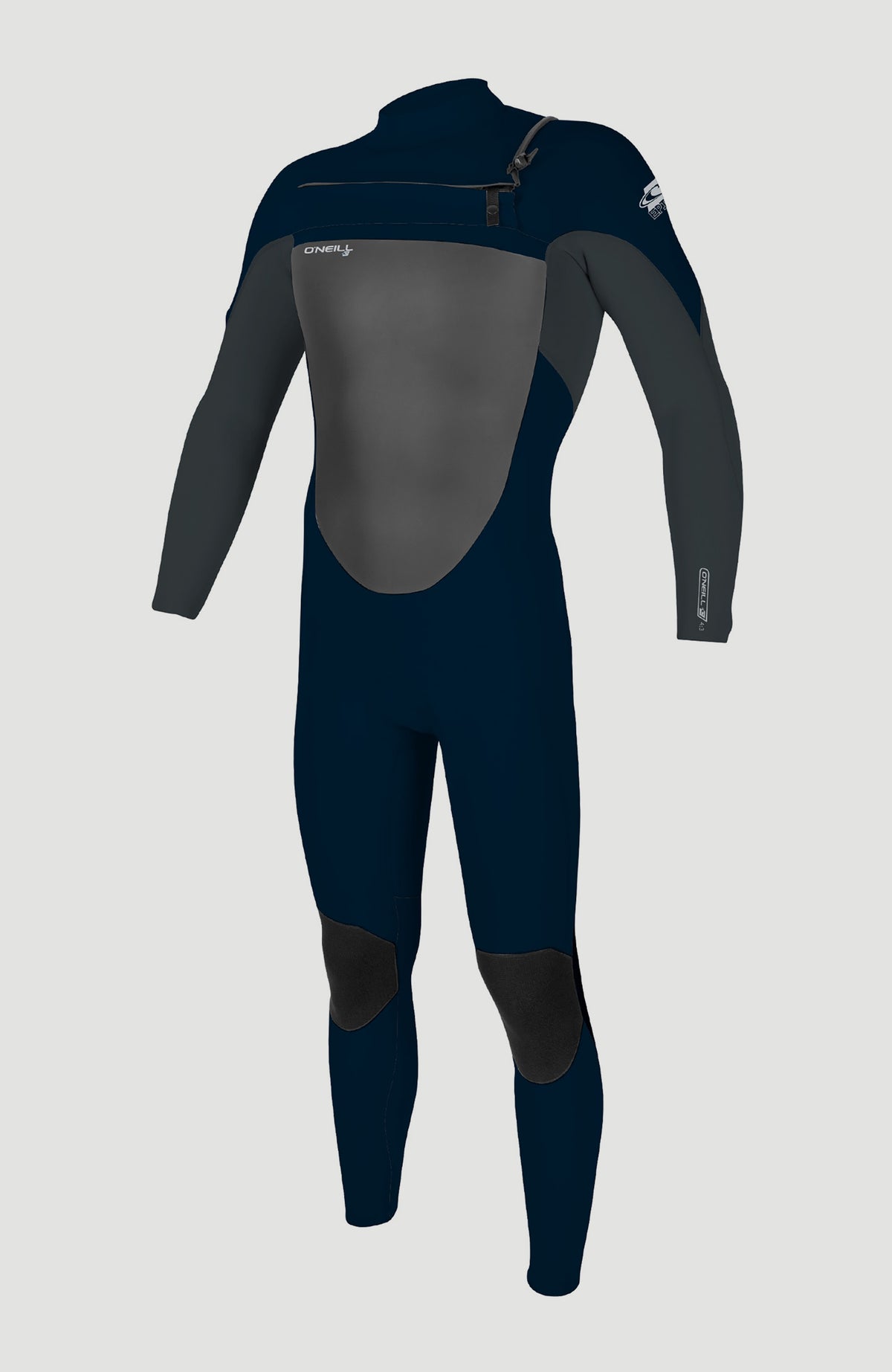 Epic 3/2mm Chest Zip Full Wetsuit | ABYSS/GUNMETAL