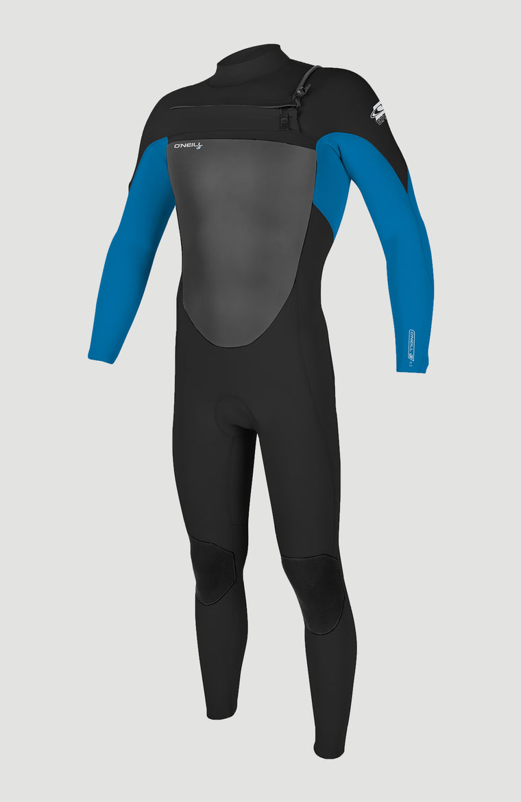 Epic 3/2mm Chest Zip Full Wetsuit | BL Black