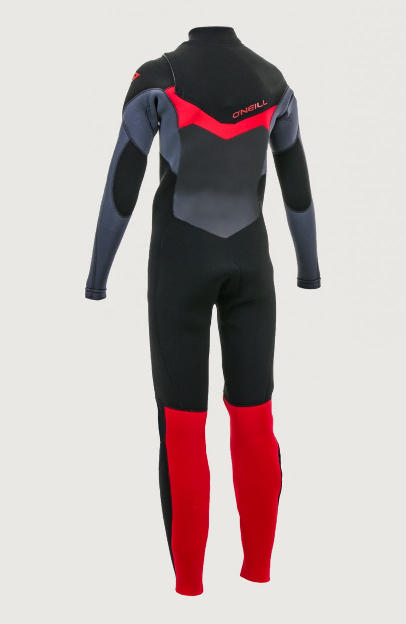 Epic 3/2mm Chest Zip Full Wetsuit | Black