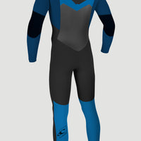 Epic 3/2mm Chest Zip Full Wetsuit | BLACK/DEEP SEA/BALI BLUE