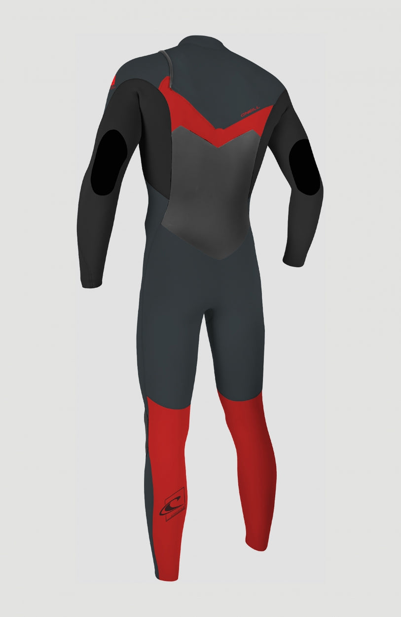Epic 4/3mm Chest Zip Full Wetsuit | Grey