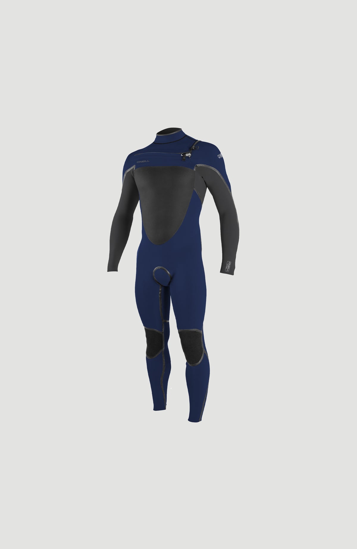Psycho Tech 5/4mm Chest Zip Full Wetsuit | Navy/Gumetal