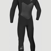 Epic 5/4mm Chest Zip Full Wetsuit | BLACK/BLACK