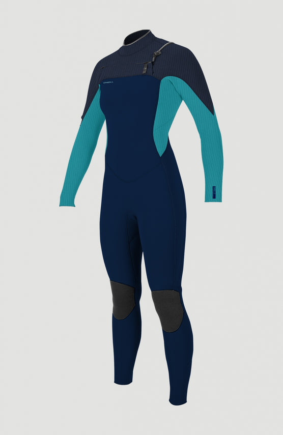 Hyperfreak Plus 5/4mm Chest Zip Full Wetsuit | Dark Blue
