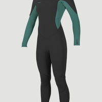 Hyperfreak 5/4mm Chest Zip Full Wetsuit | RAVEN/BRISTOL