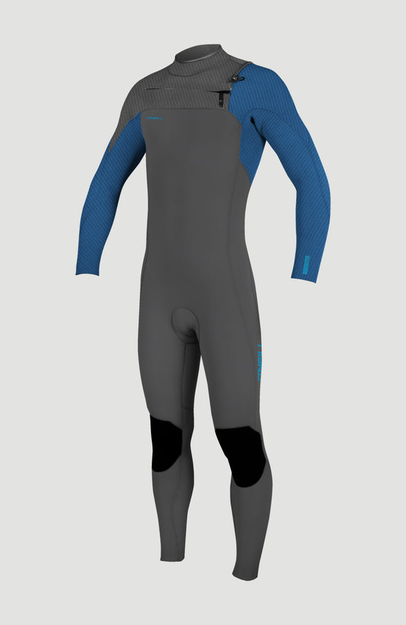 Hyperfreak Fire 4/3mm Chest Zip Full Wetsuit | MIDNIGHT OIL/BLACK/TIDE POOL
