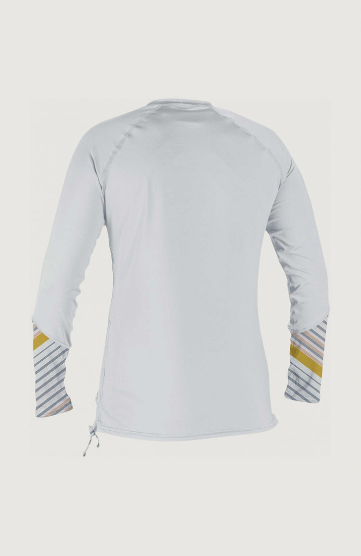 Front Zip Long Sleeve UV Shirt | White