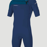 Hammer 2mm Chest Zip Shortsleeve Spring Wetsuit | Dark Blue