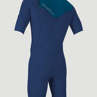 Hammer 2mm Chest Zip Shortsleeve Spring Wetsuit | Dark Blue
