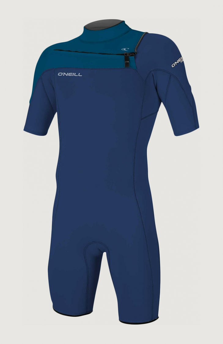 Hammer 2mm Chest Zip Shortsleeve Spring Wetsuit | Dark Blue