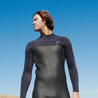 Blueprint 4/3mm Chest Zip Full Wetsuit | BLACK/BLACK