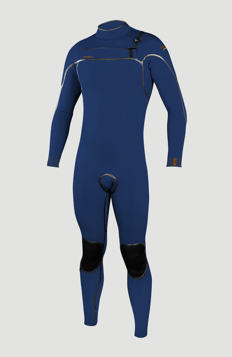 Psycho One 3/2mm Chest Zip Full Wetsuit | NVY/NVY