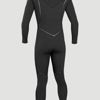 Psycho One 4/3mm Chest Zip Full Wetsuit | BLACK/BLACK