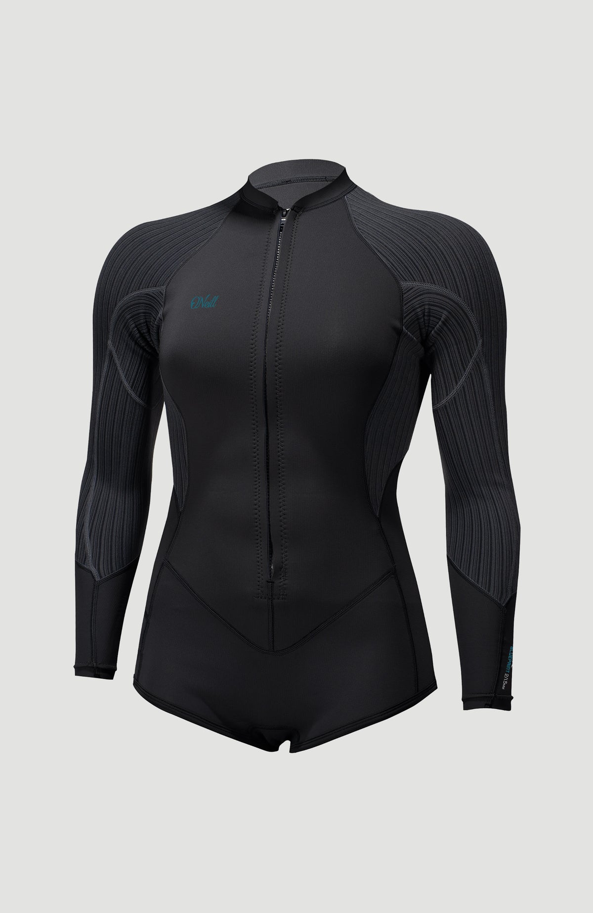 Blueprint 2/1.5mm Front Zip Longsleeve Spring Wetsuit | BLACK/BLACK