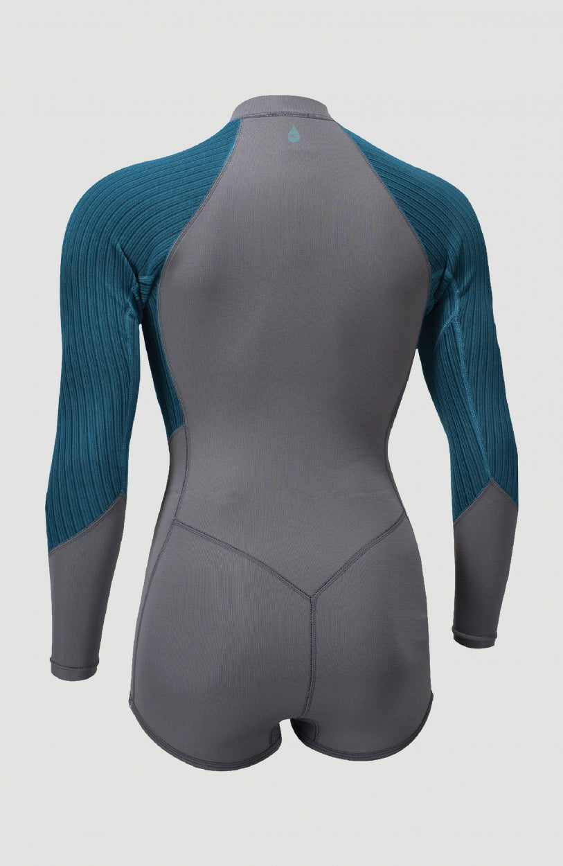 Blueprint 2/1.5mm Front Zip Longsleeve Spring Wetsuit | Grey