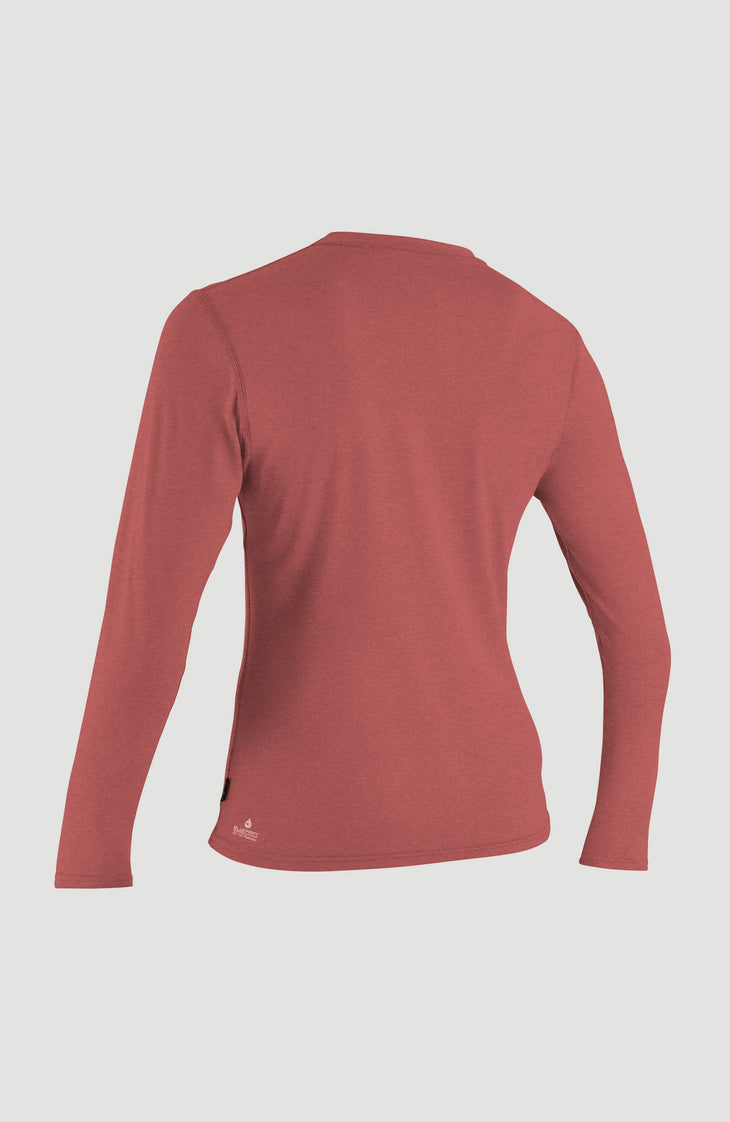 Blueprint L/S Sun Shirt Womens | TEA ROSE