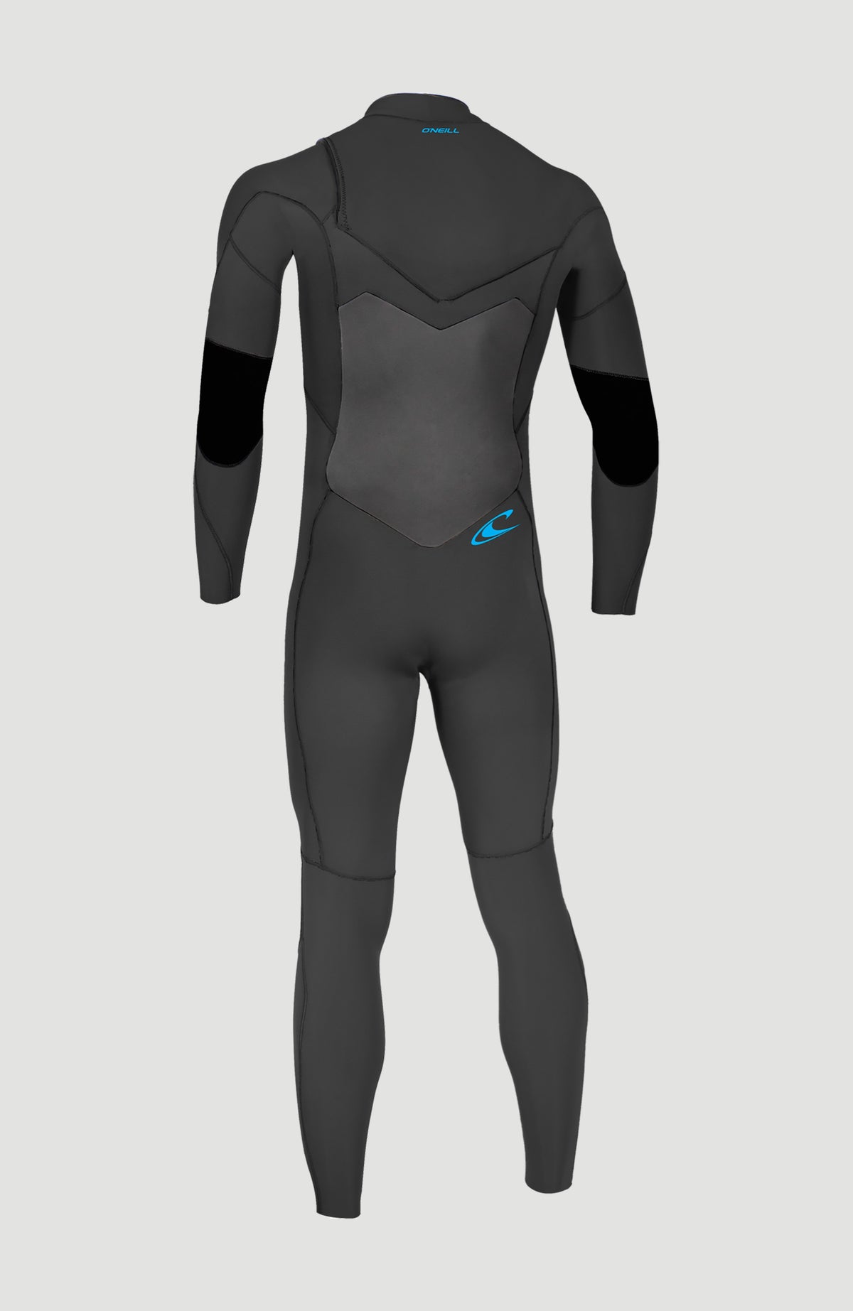 Ninja 5/4mm Chest Zip Full Wetsuit | A05 BLK/BLK/BLK
