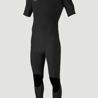 Hyperfreak 2mm Chest Zip Shortsleeve Full Wetsuit | BLACK/BLACK