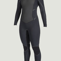 Psycho Tech 4/3mm Chest Zip Full Wetsuit | BLACK/BLACK