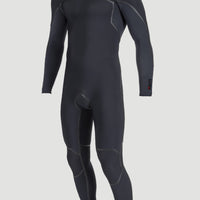 Hyperfreak Fire 3/2+mm Chest Zip Full Wetsuit | BLACK/BLACK