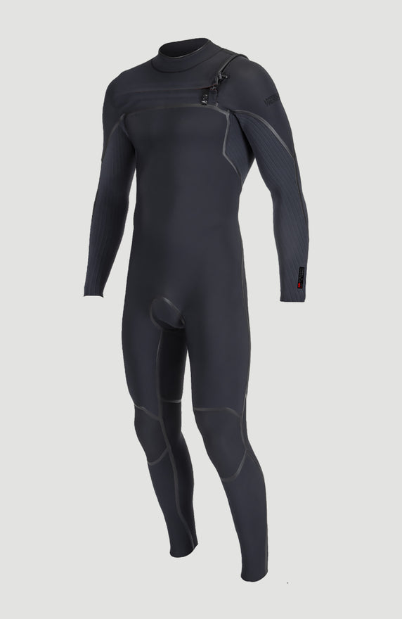 Hyperfreak Fire 4/3mm Back Zip Full Wetsuit | BLACK/BLACK