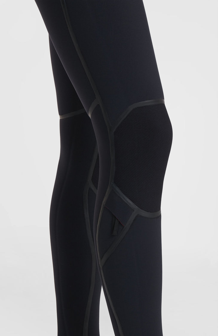 Hyperfreak Fire 4/3mm Back Zip Full Wetsuit | BLACK/BLACK