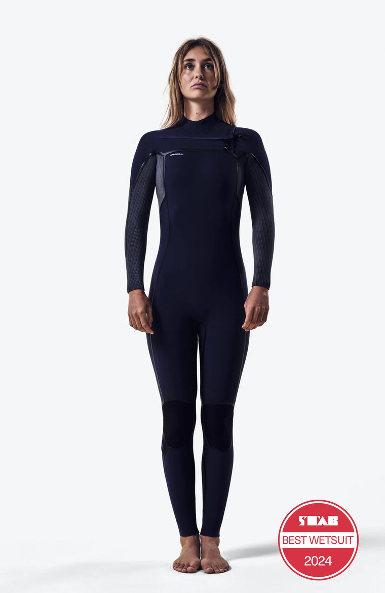 O'neill high quality Womens Neoprene Surf/Swim Wetsuit Blue and Black Floral - 4:3 - Size S/4