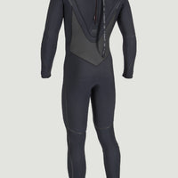 Psycho Tech 5/4mm Back Zip Full Wetsuit | BLACK/BLACK