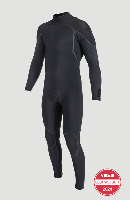 Hyperfreak Fire 5/4mm Back Zip Full Wetsuit | BLACK/BLACK