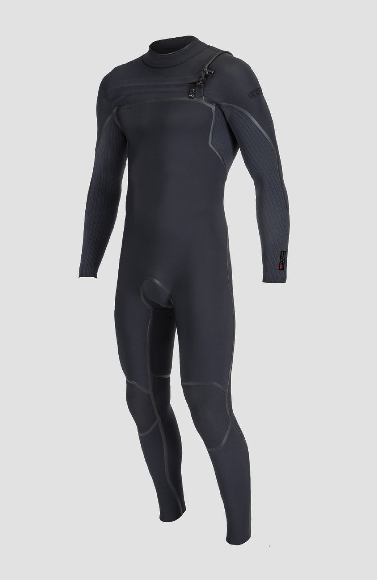 Hyperfreak Fire 5/4mm Chest Zip Full Wetsuit | BLACK/BLACK