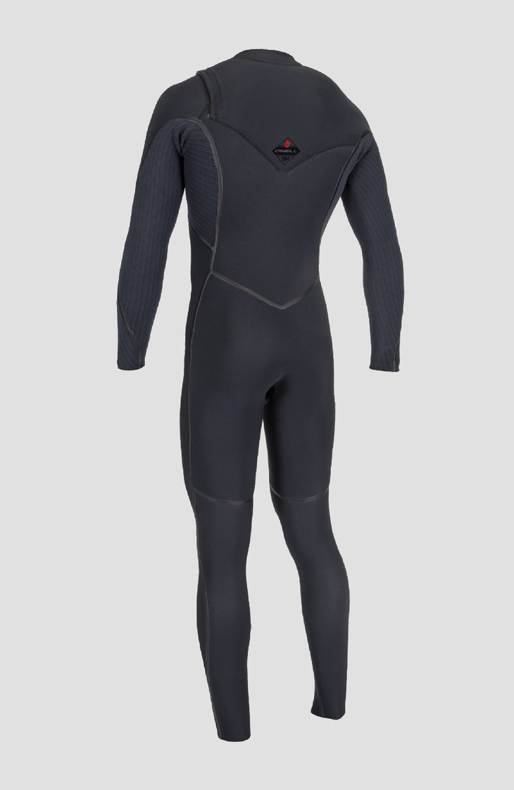 Hyperfreak Fire 5/4mm Chest Zip Full Wetsuit | BLACK/BLACK