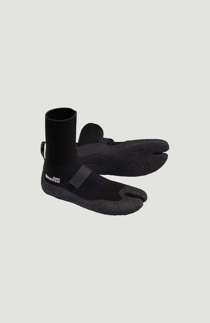 Gripper 3mm Split Toe Boot | Black
