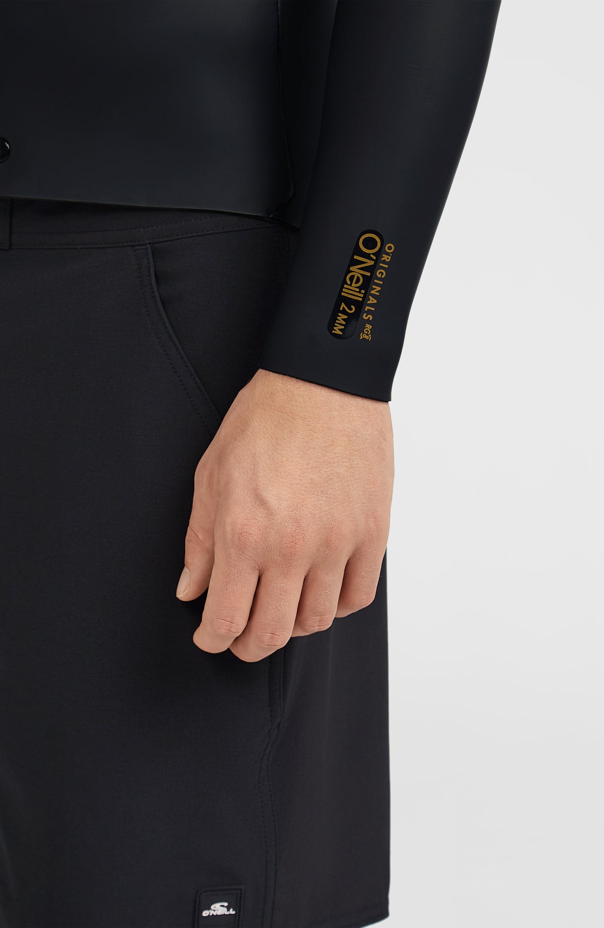 O’Riginals 2mm Beavertail Full Zip Wetsuit Jacket | BLACK/BLACK