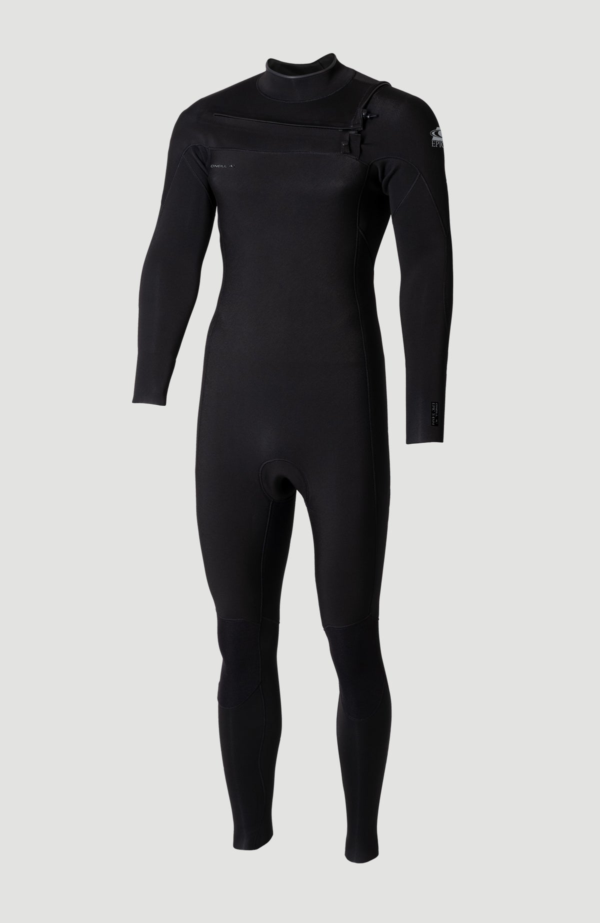 Epic 5/4mm Chest Zip Full Wetsuit | A05 BLK/BLK/BLK