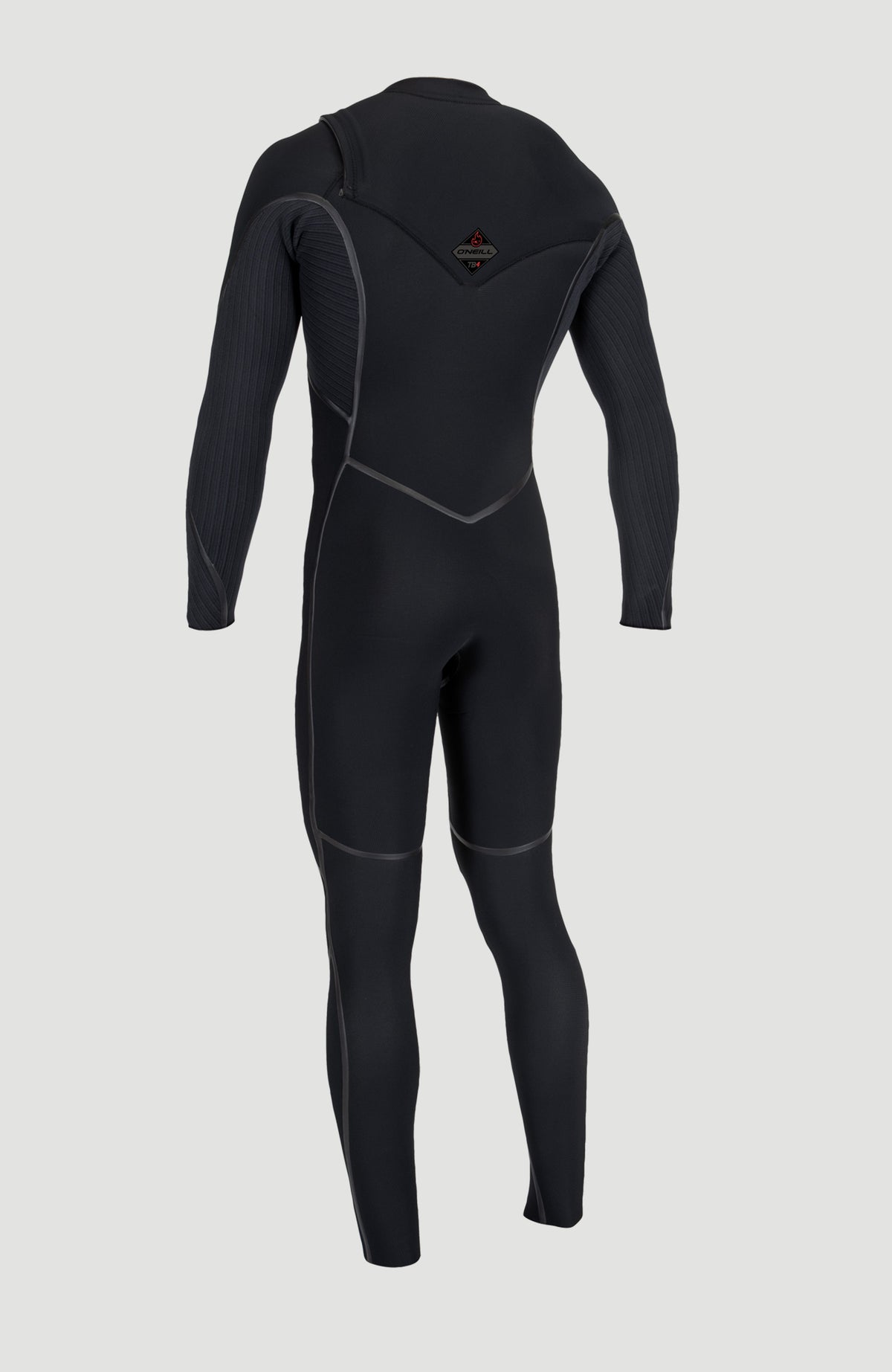 Hyperfreak Fire 4/3mm Chest Zip Full Wetsuit | BLACK/BLACK