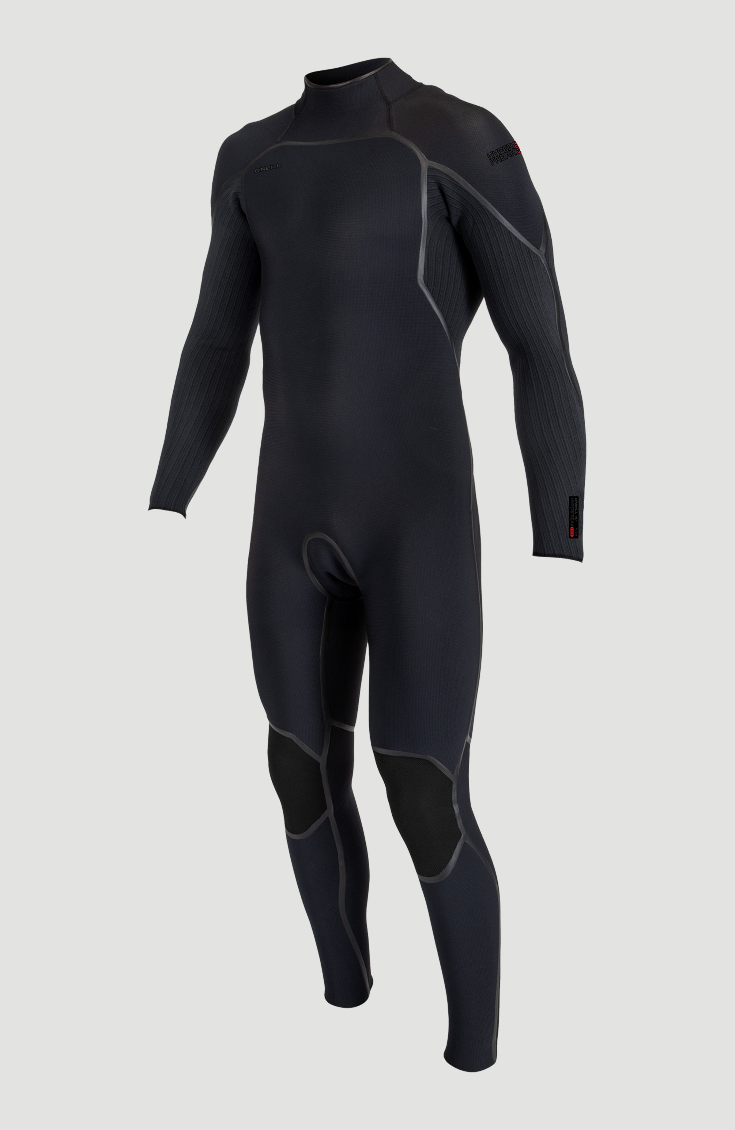 Hyperfreak Fire Plus 5/4mm Back Zip Full Wetsuit | BLACK/BLACK – O