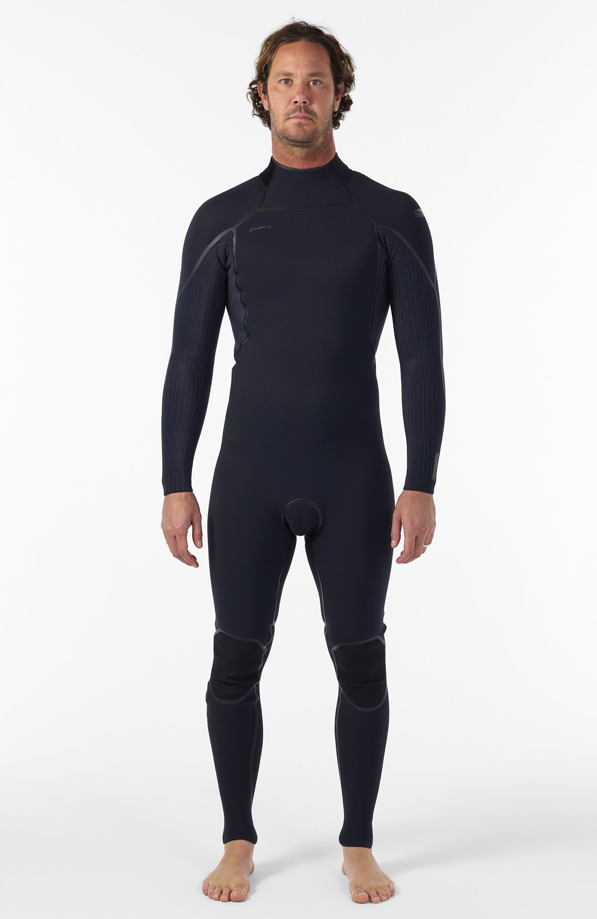 Hyperfreak Fire 5/4mm+ Back Zip Full Wetsuit | BLACK/BLACK
