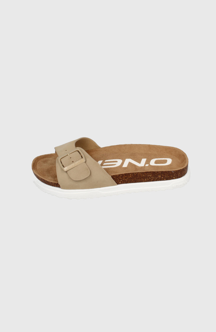 Solana Slider Sandals | TAN
