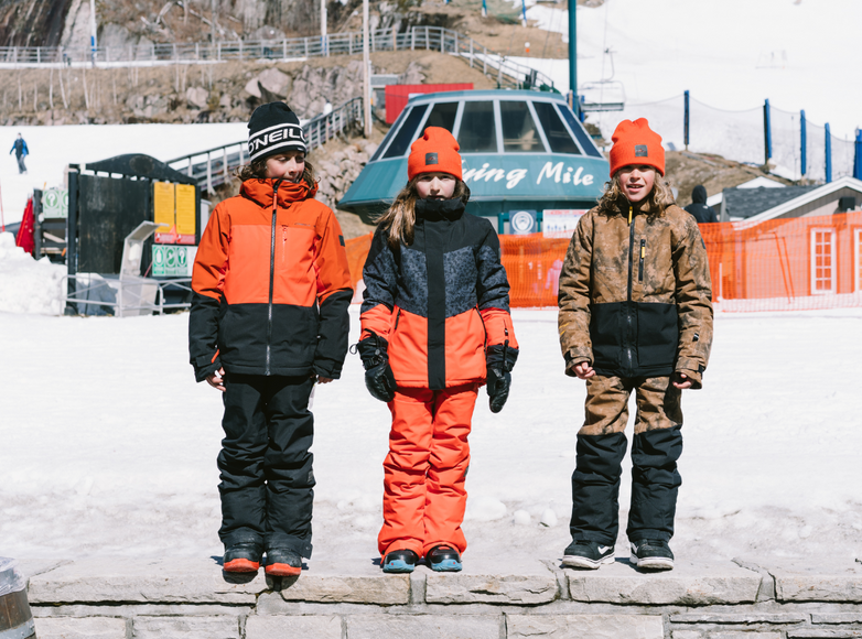 Rehall Boys EdgeR Junior Ski Pants Vibrant Orange  Ski Center Heemskerk