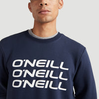 O'Neill Triple Stack Crew Sweatshirt | Ink Blue -A