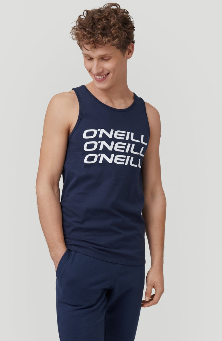 Triple Stack Tanktop | Ink Blue -A