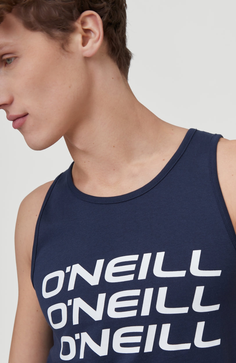 Triple Stack Tanktop | Ink Blue -A